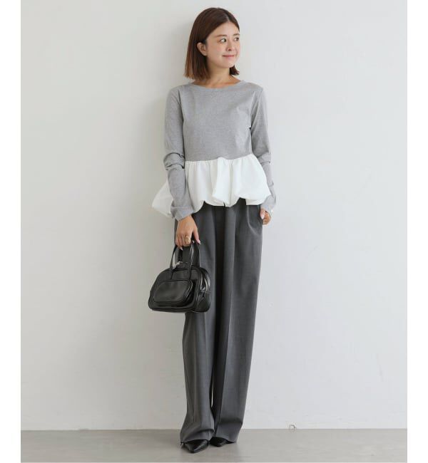 U by SPICK&SPAN「ボーダードッキングプルオーバー」|Tシャツ・カットソー|