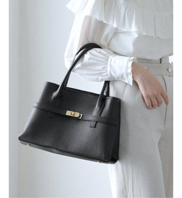  「【MILOS/ミロス】 ビット付きトートBAG」|トートバッグ|ブラック