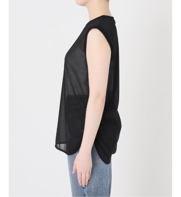  「《追加》【洗える】シアートリコットタンクトップ」|Tシャツ・カットソー|