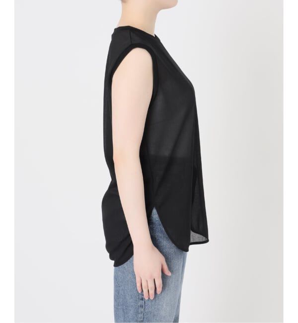  「《追加》【洗える】シアートリコットタンクトップ」|Tシャツ・カットソー|