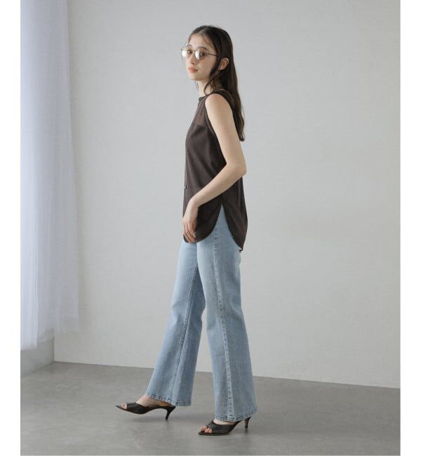  「《追加》【洗える】シアートリコットタンクトップ」|Tシャツ・カットソー|