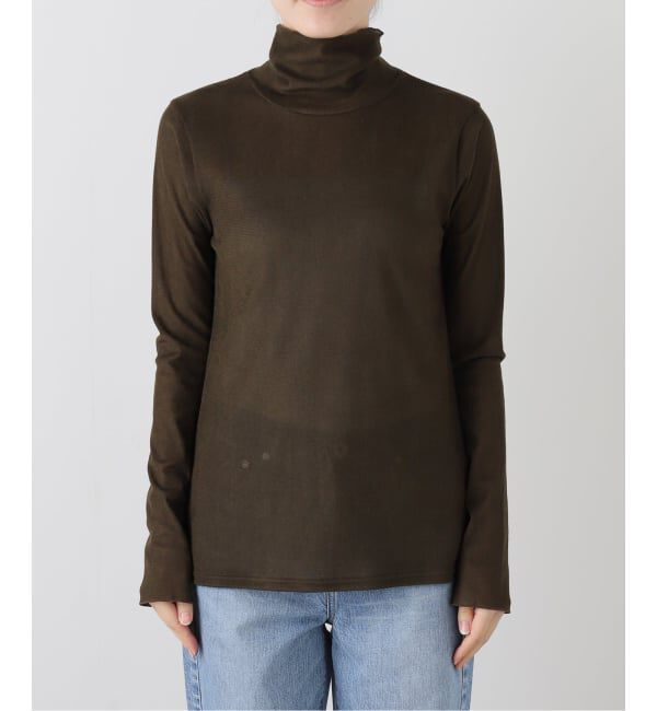  「【洗える】フロックチュールスタンドプルオーバー」|Tシャツ・カットソー|