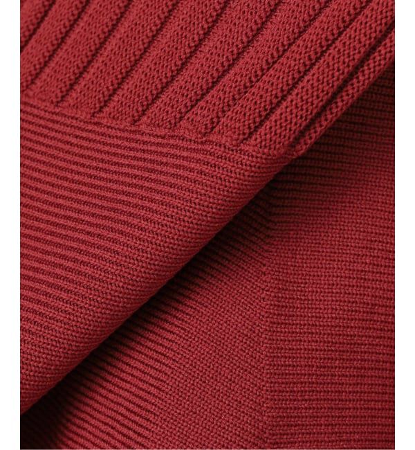  「【洗える】ペプラムニット」|カーディガン|