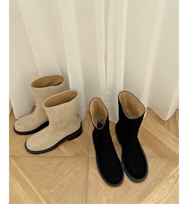  「《WEB限定》Le decore / ル デコレsuede ブーツ」|ロングブーツ|