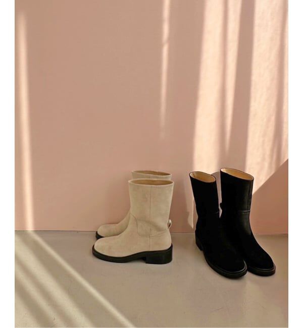  「《WEB限定》Le decore / ル デコレsuede ブーツ」|ロングブーツ|