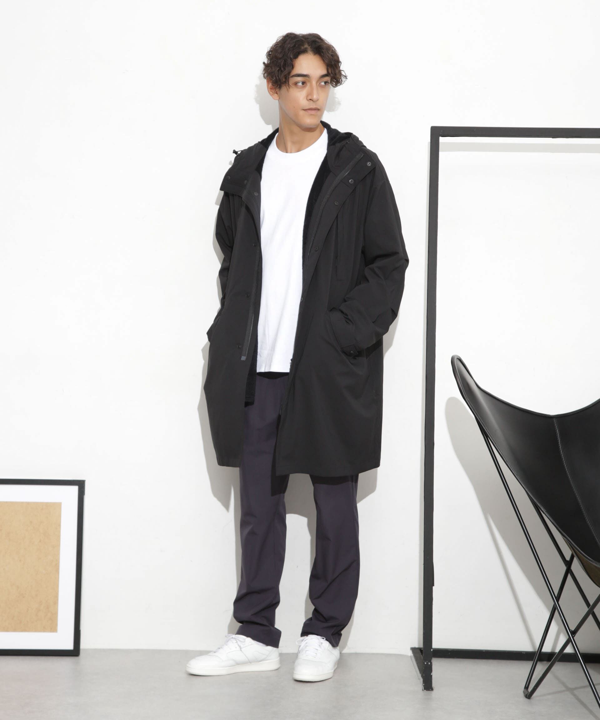 nano･universe「「Octa(R) CPCP(R)」ウォータープルーフ ライトフーディーコート」|その他|