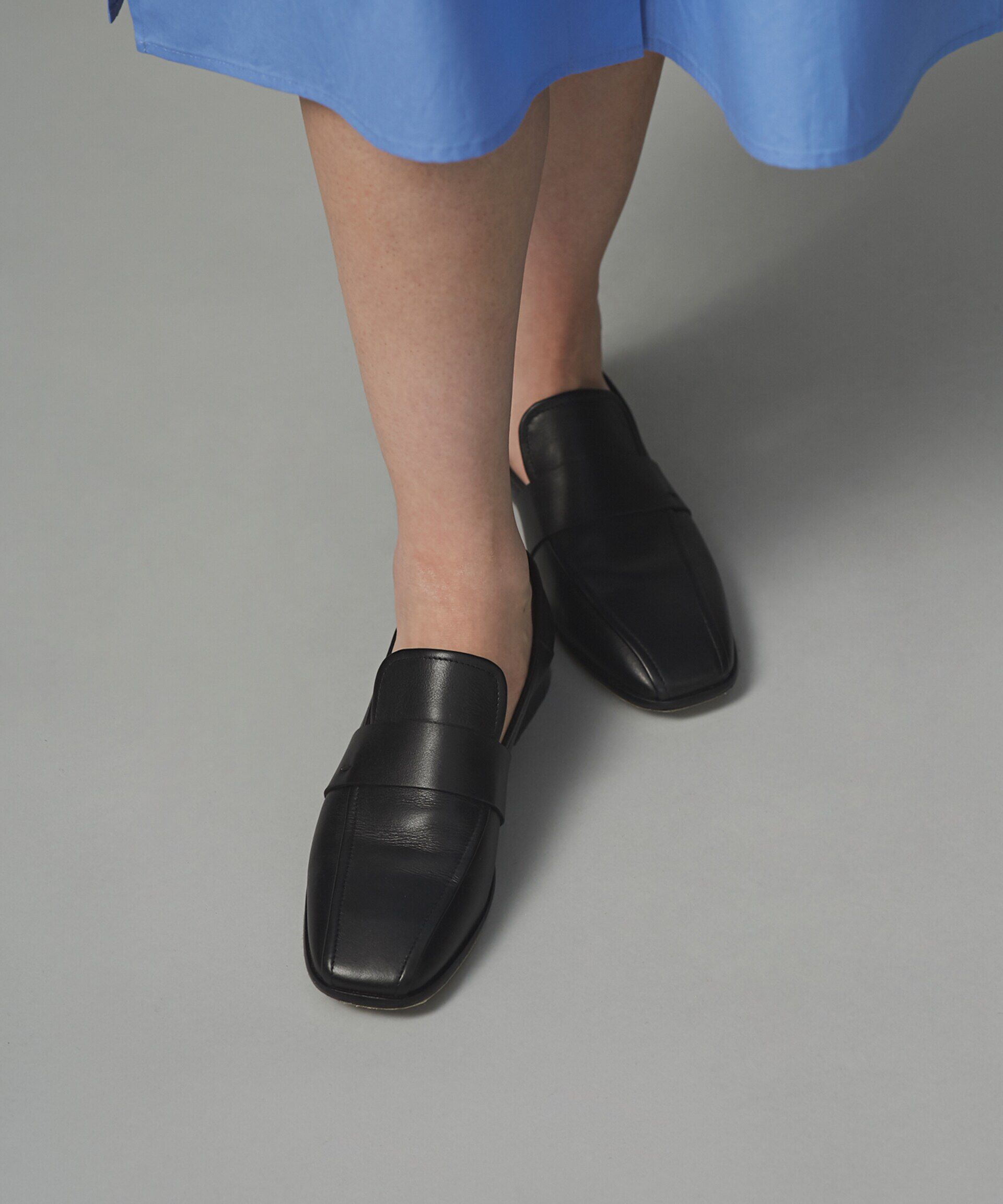 nano･universe「Maritan Verona/ローファー」|ビジネス・ドレスシューズ|ブラック