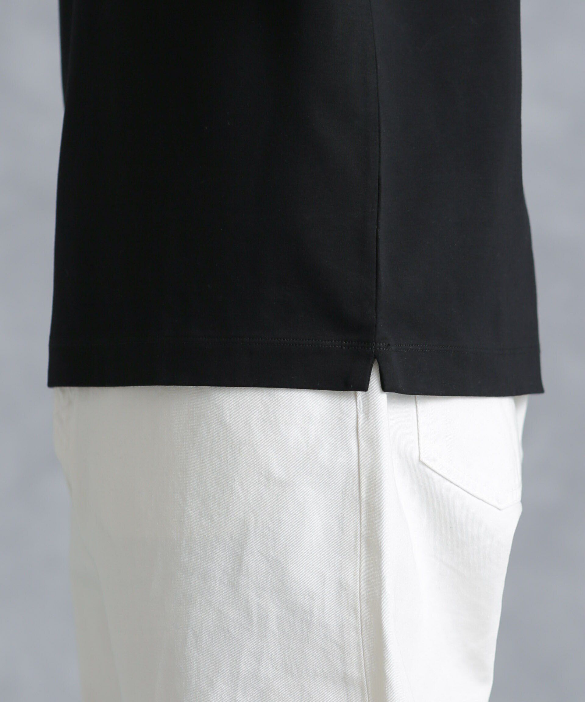 nano･universe「アンチスメル VネックTシャツ 半袖」|Tシャツ・カットソー|