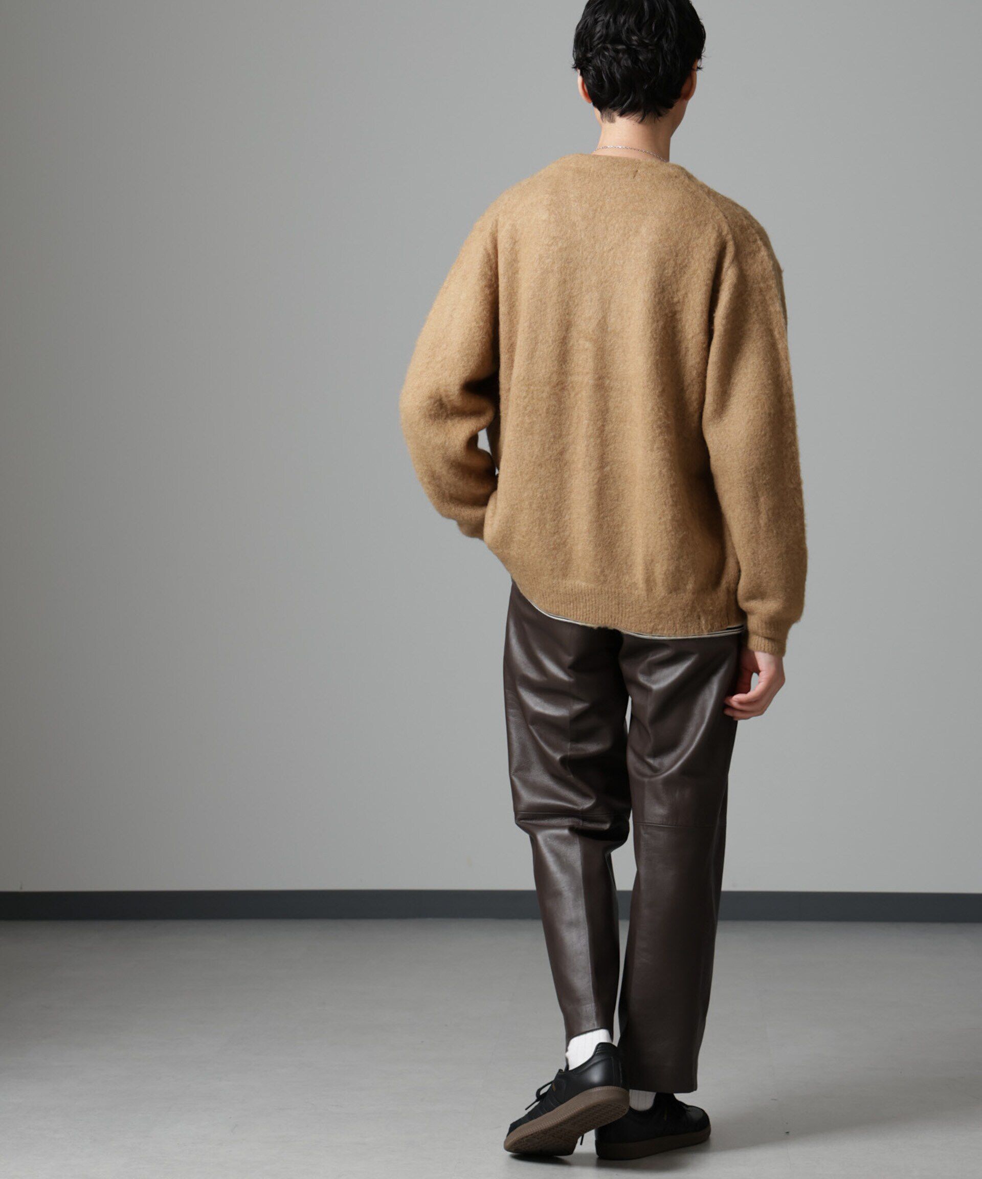 nano･universe「モヘヤブレンド起毛カーディガン」|ニット・セーター|