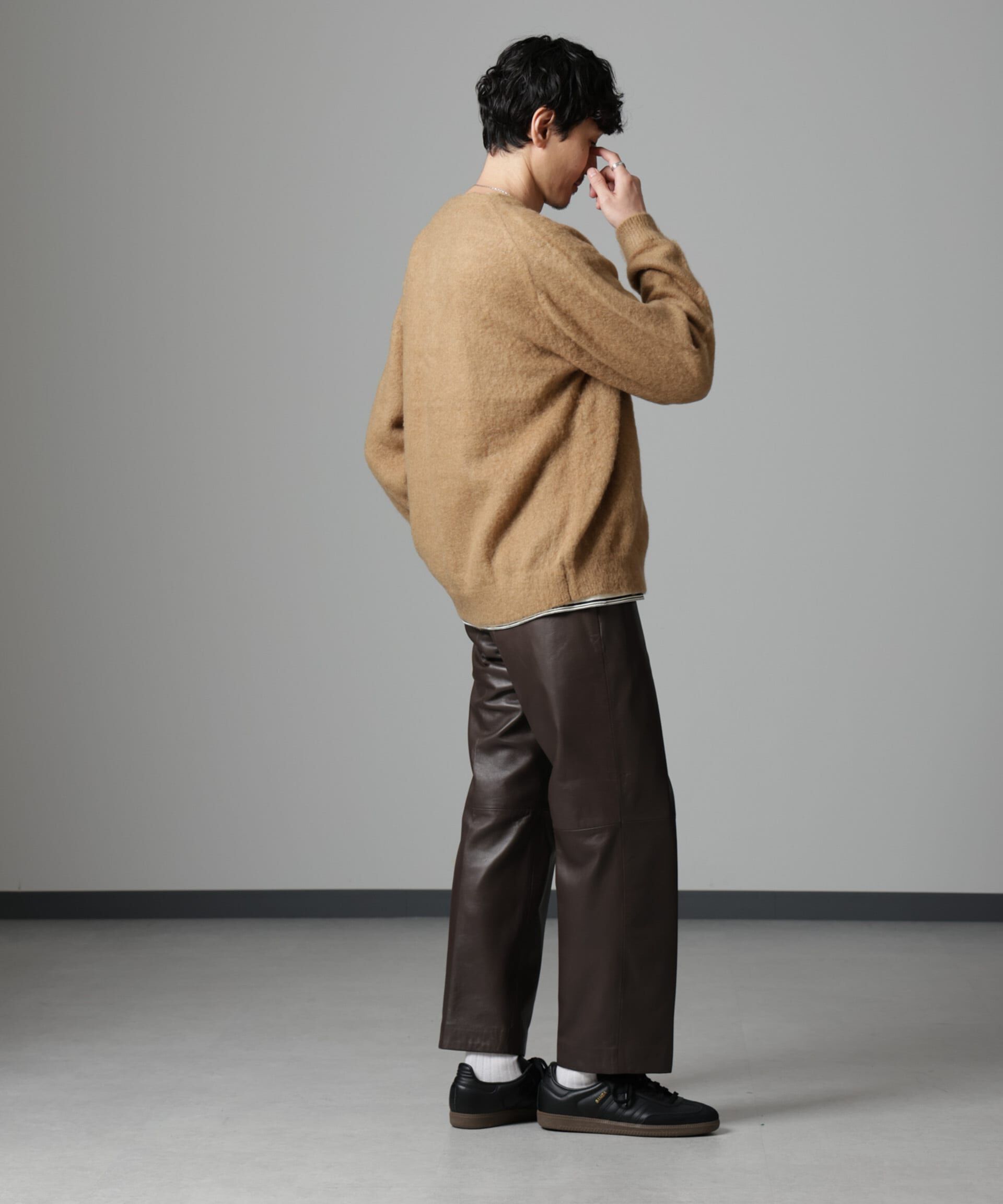 nano･universe「モヘヤブレンド起毛カーディガン」|ニット・セーター|