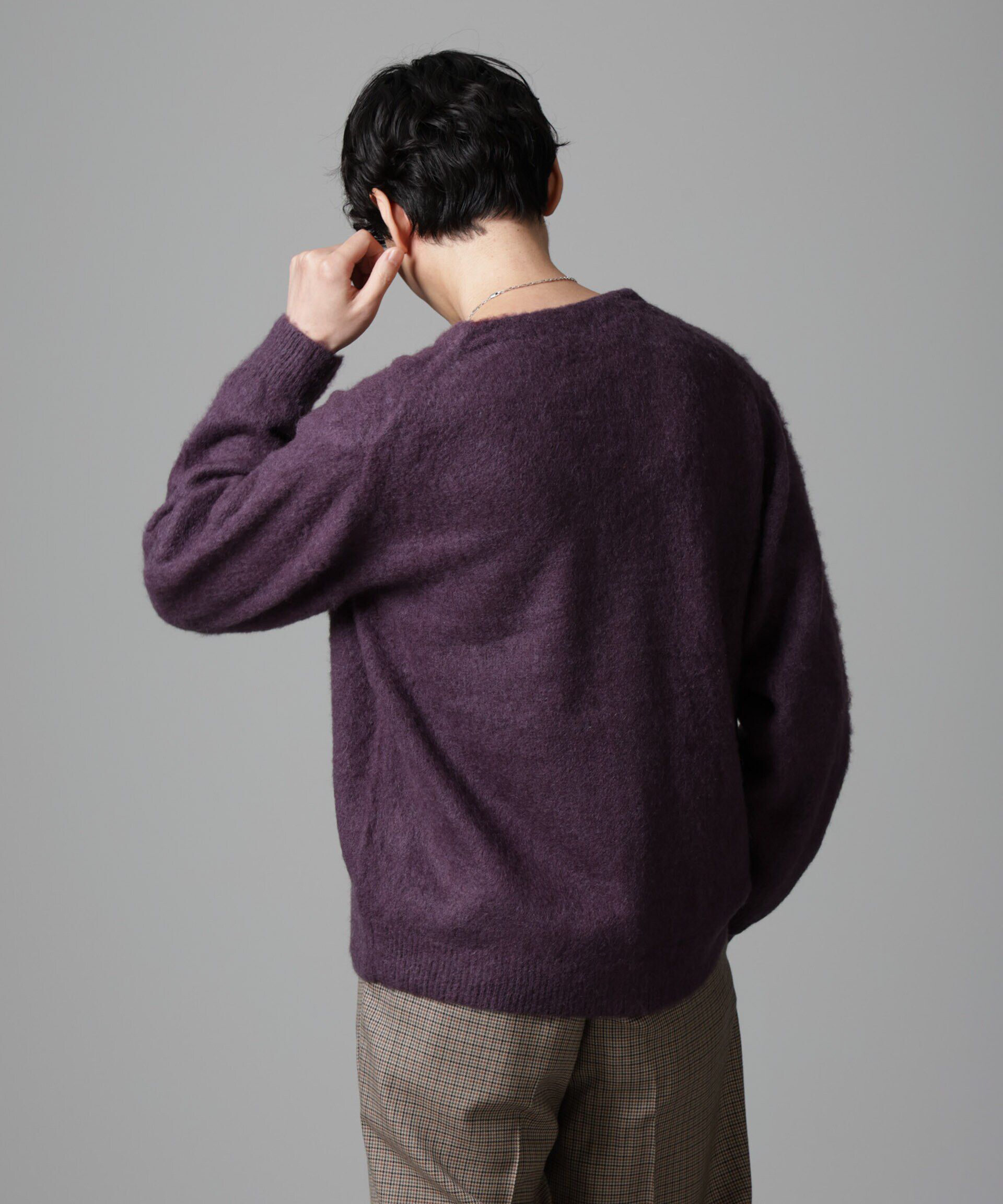 nano･universe「モヘヤブレンド起毛カーディガン」|ニット・セーター|