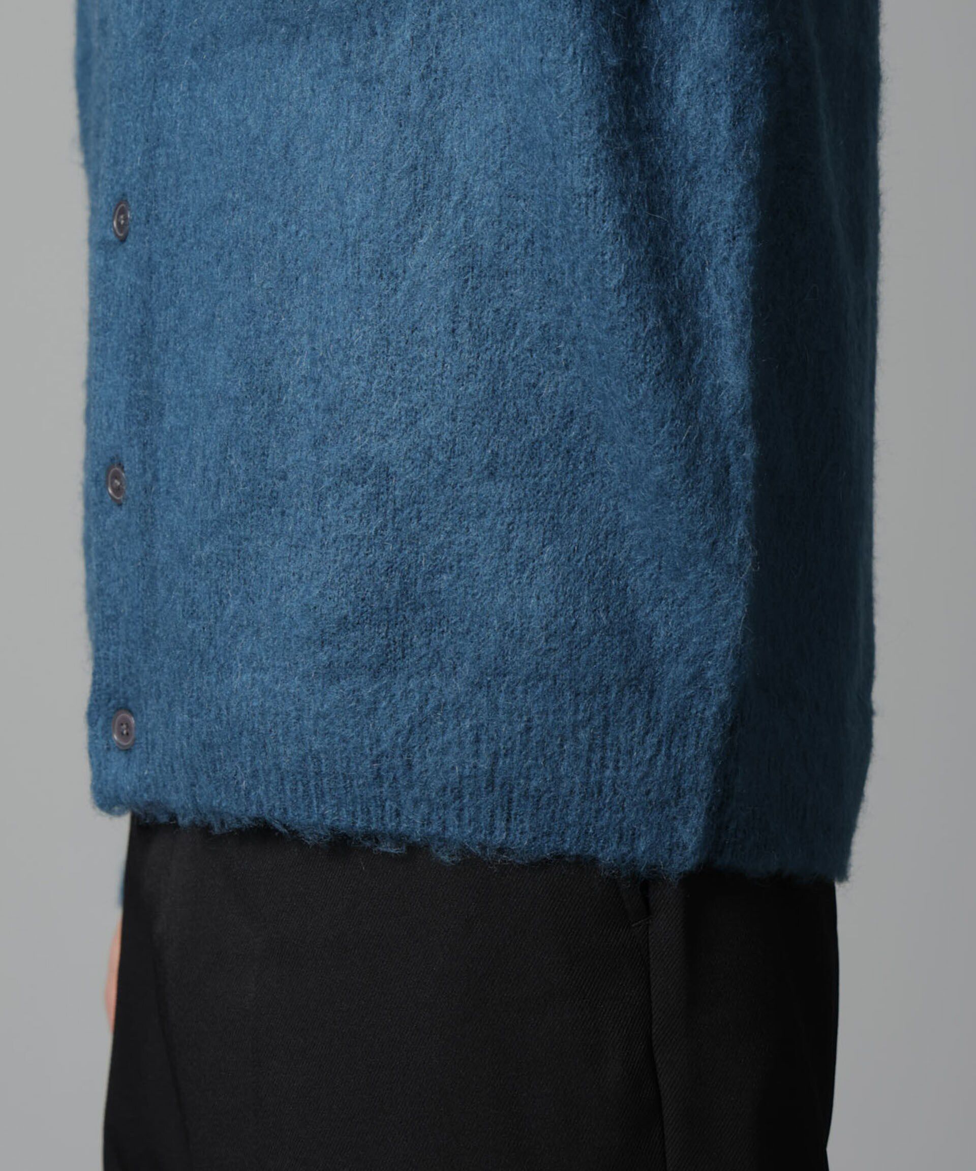 nano･universe「モヘヤブレンド起毛カーディガン」|ニット・セーター|