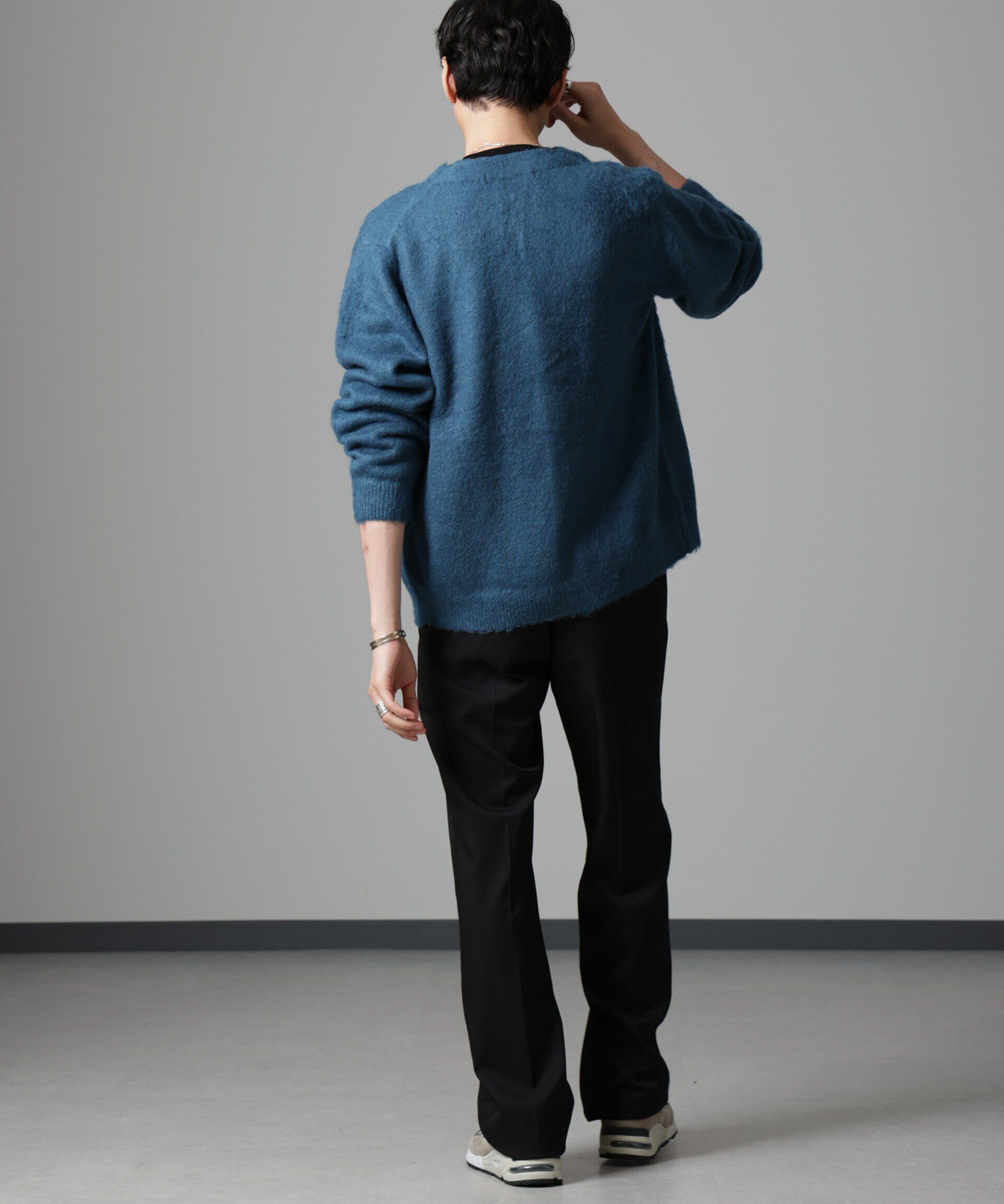 nano･universe「モヘヤブレンド起毛カーディガン」|ニット・セーター|