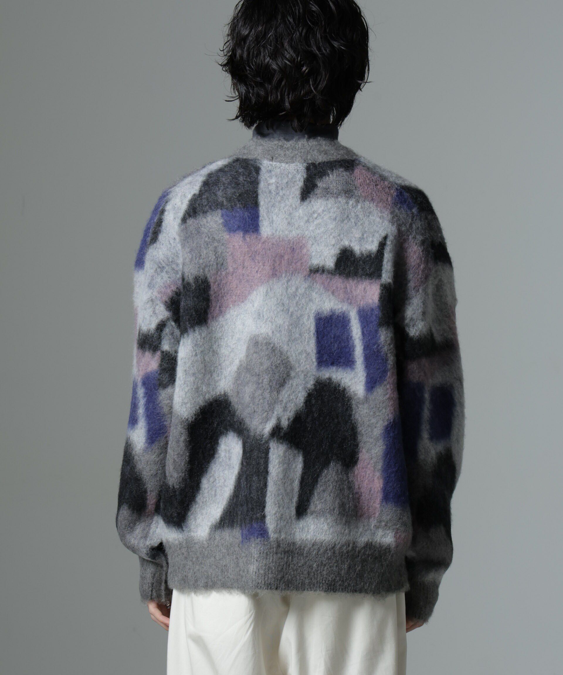 nano･universe「「着るアート」YUTAKA KAWAI モヘヤミックスカーディガン」|ニット・セーター|