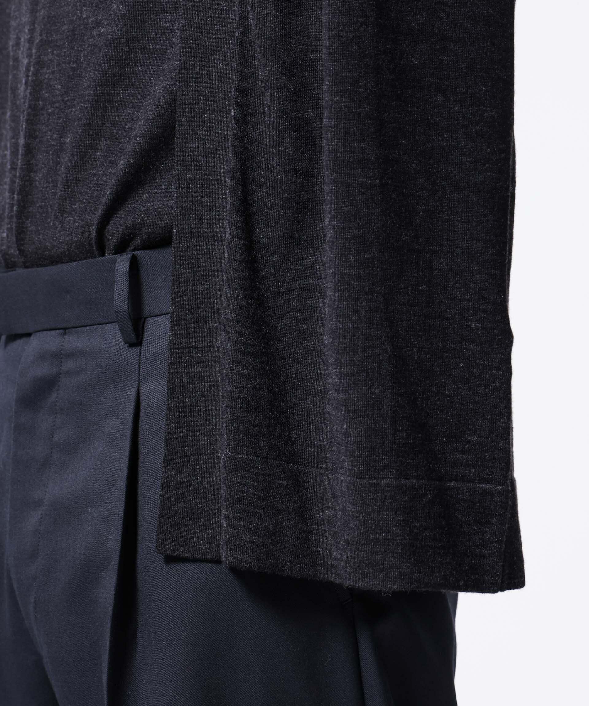 nano･universe「「ASSEMBLANC」BRISBANE カーブスリーブカーディガン」|ニット・セーター|