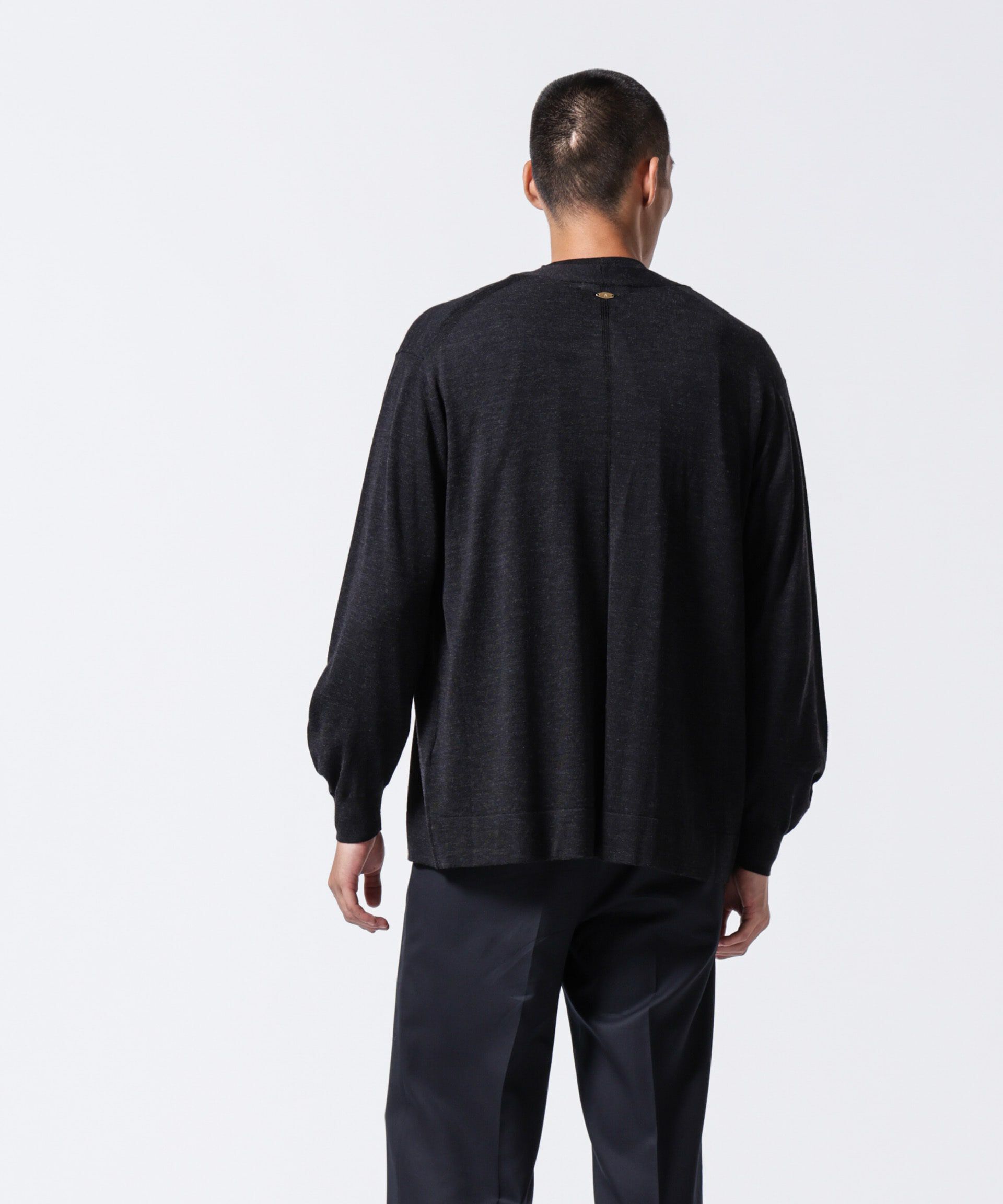 nano･universe「「ASSEMBLANC」BRISBANE カーブスリーブカーディガン」|ニット・セーター|