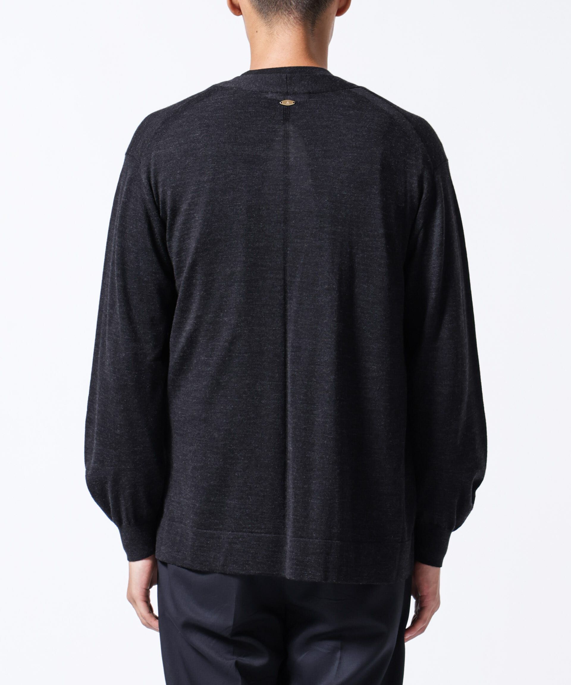 nano･universe「「ASSEMBLANC」BRISBANE カーブスリーブカーディガン」|ニット・セーター|