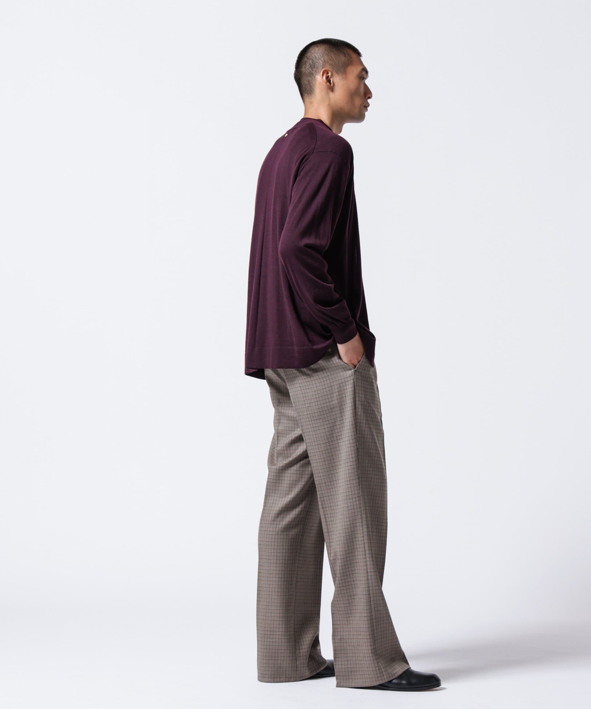 nano･universe「「ASSEMBLANC」BRISBANE カーブスリーブカーディガン」|ニット・セーター|