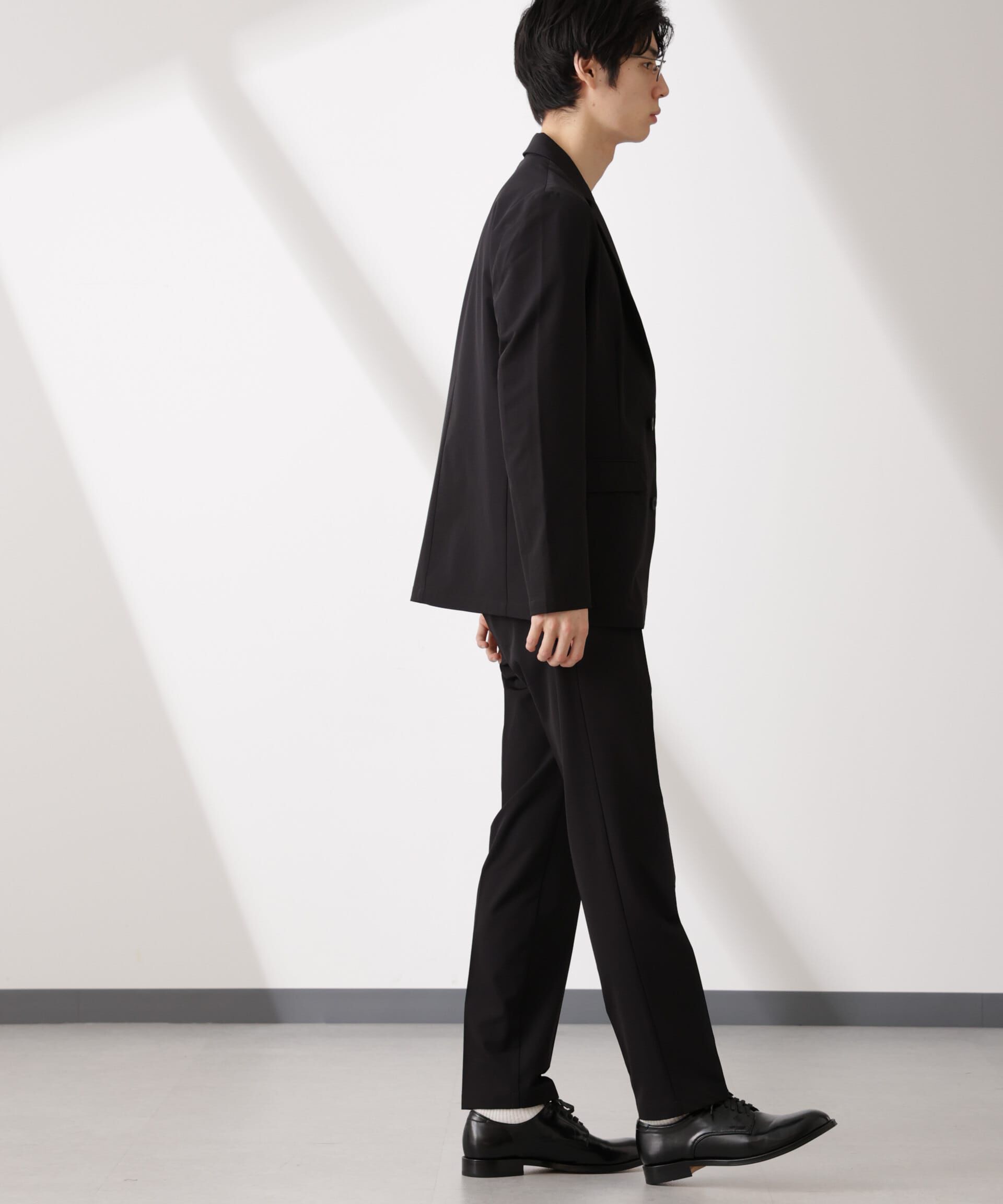 nano･universe「ライトウェイトストレッチ タイトスラックス(セットアップ可)」|チノ|