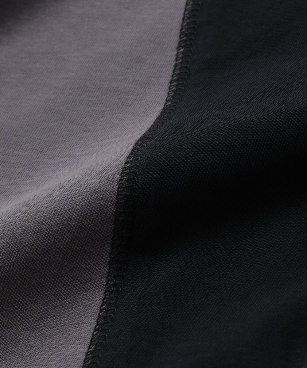 nano･universe「デザイン切替クルーネックTシャツ 半袖」|Tシャツ・カットソー|