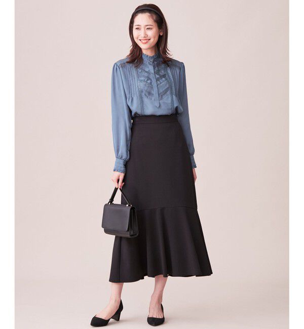 組曲「【洗える】コンパクトストレッチ フレアスカート（KG34）」|スカート|