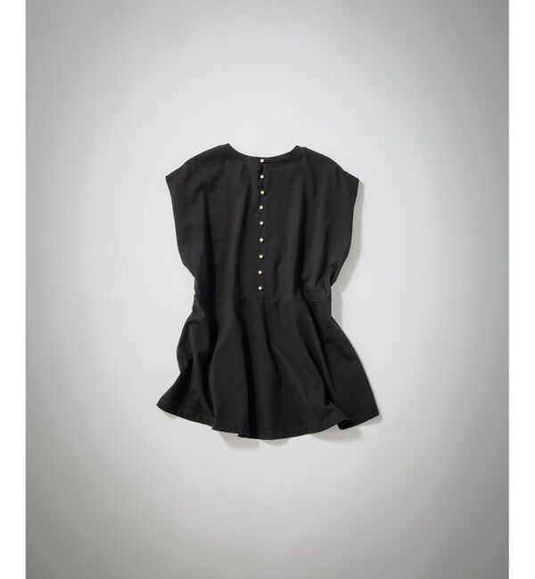 組曲「【洗える】バックパールフレアカットソー」|Tシャツ・カットソー|