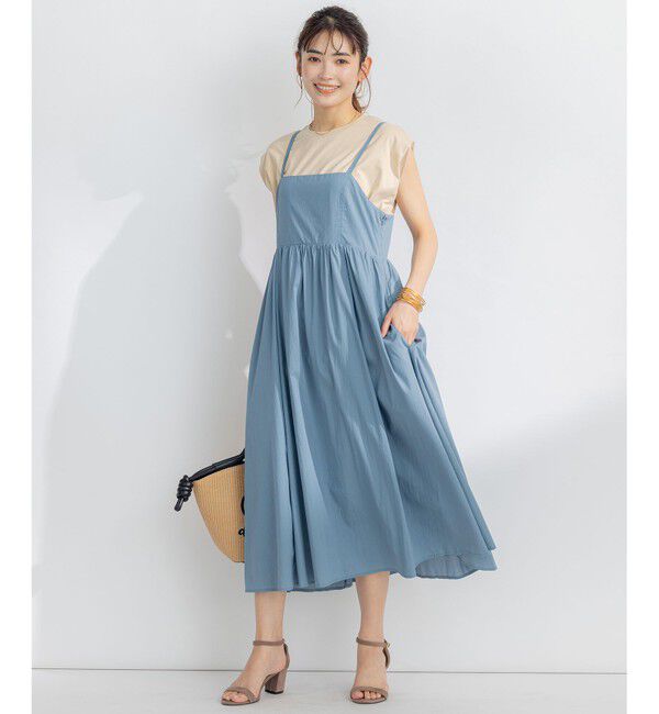 組曲「【洗える】バックパールフレアカットソー」|Tシャツ・カットソー|