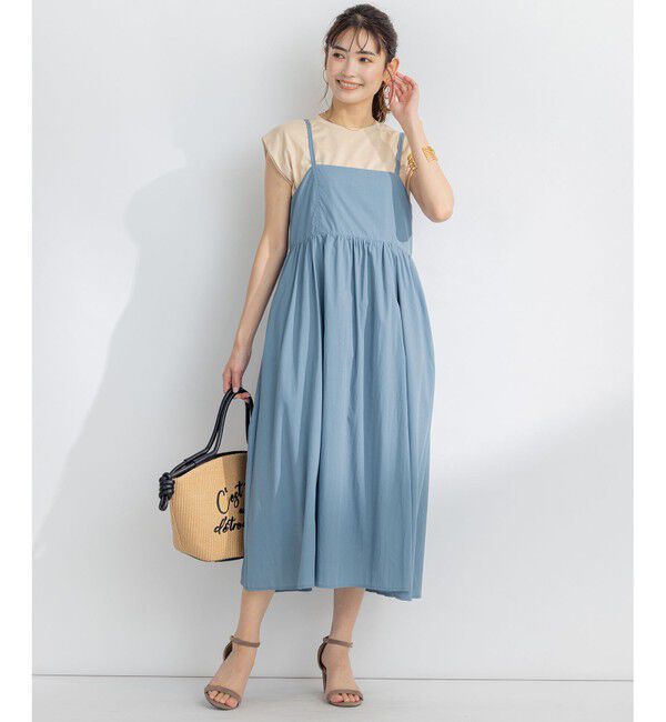 組曲「【洗える】バックパールフレアカットソー」|Tシャツ・カットソー|