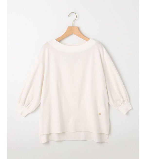 組曲「【WEB限定】セーターマシーン リラクシーニットTシャツ」|Tシャツ・カットソー|