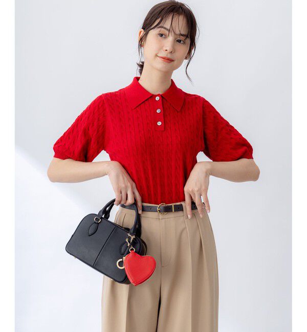 組曲「ポロ襟 ニットプルオーバー」|ニット・セーター|