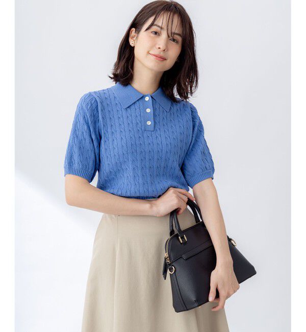 組曲「ポロ襟 ニットプルオーバー」|ニット・セーター|