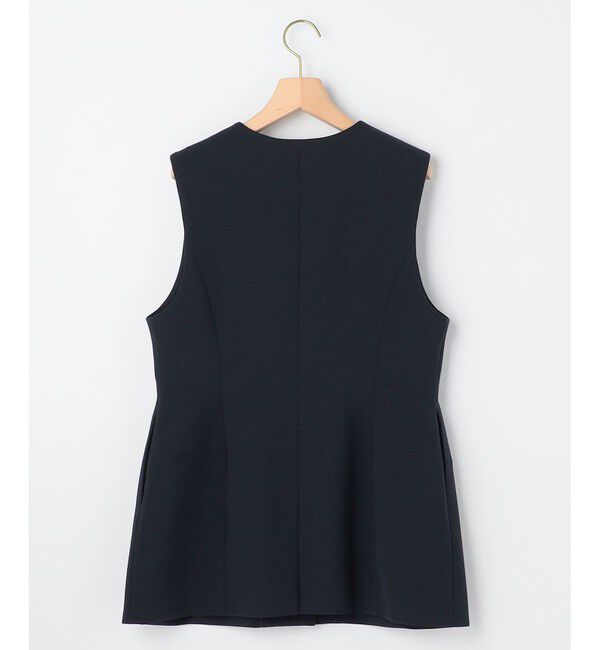 組曲「【KUMIKYOKU NAVY】コンフォータブルドレープ ジレ」|ベスト・ジレ|