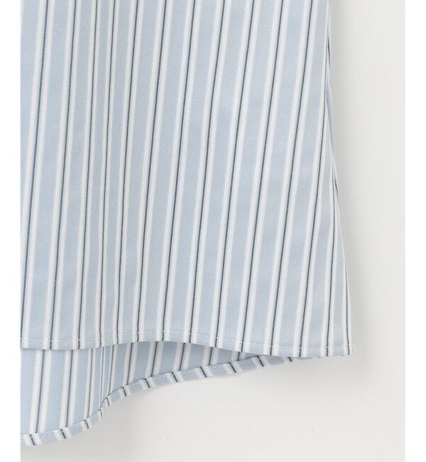 自由区「【XSサイズ～/洗える】ストレッチシャーティング ブラウス」|Tシャツ・カットソー|