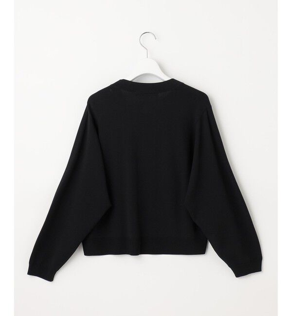 自由区「【洗える・XSサイズあり】クレープストレッチ カーディガン」|カーディガン|