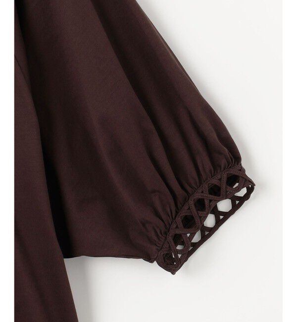 自由区「【洗える】コード刺繍 カットソー」|Tシャツ・カットソー|