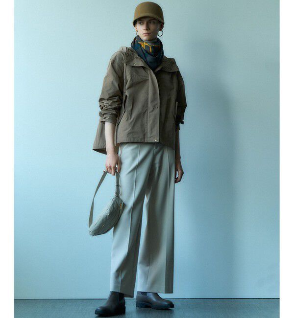 23区「【CLASSY.2月号掲載/洗える】TRストレッチギャバ ワイドパンツ」|その他|