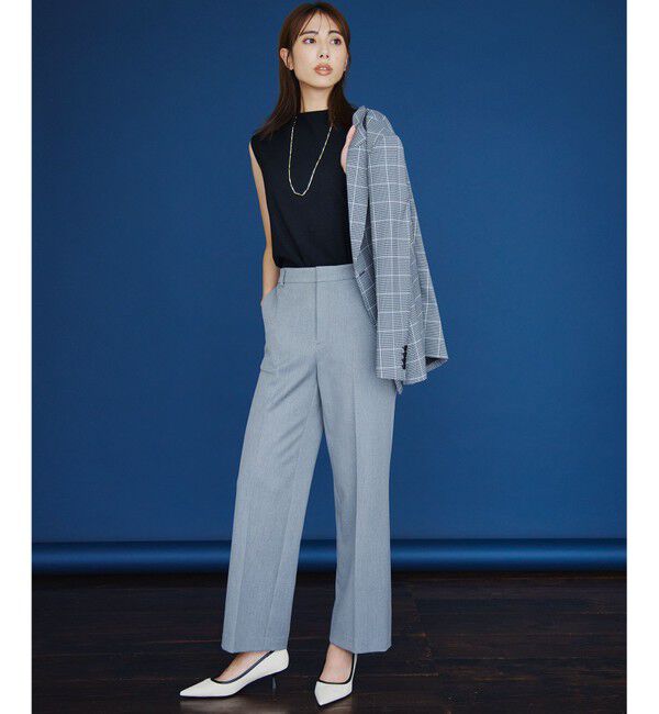 23区「【CLASSY.2月号掲載/洗える】TRストレッチギャバ ワイドパンツ」|その他|