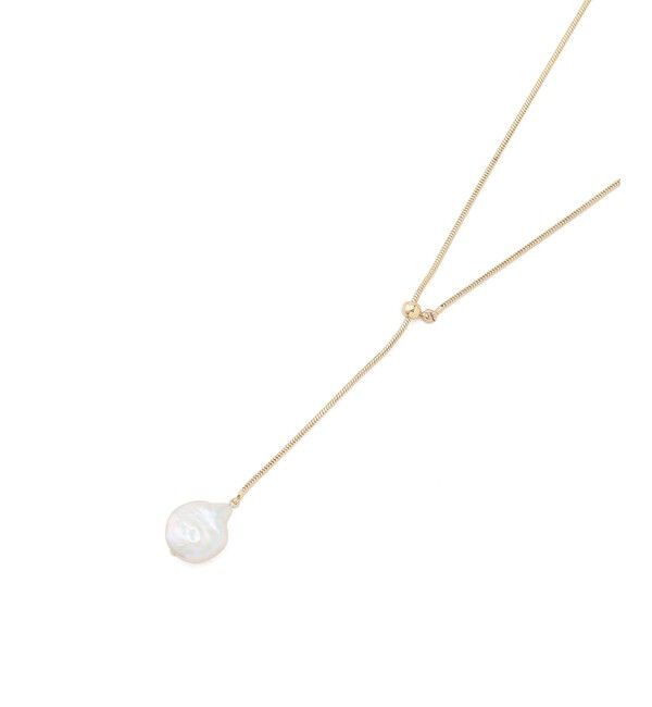 23区「バロックパール ラリエット ネックレス」|ネックレス|ゴールド系