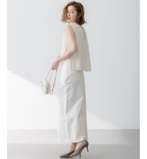 23区「【Oggi3月号掲載/新色追加/洗える】23区DENIM ストレッチ デニムスカート」|スカート|