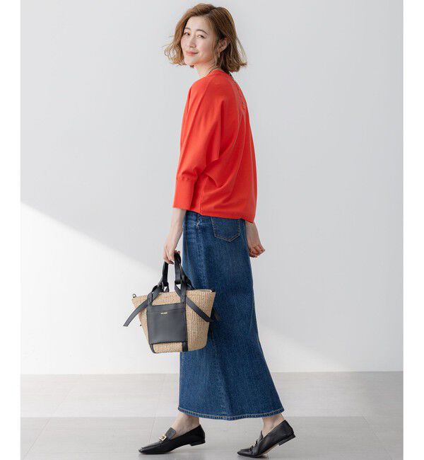 23区「【Oggi3月号掲載/新色追加/洗える】23区DENIM ストレッチ デニムスカート」|スカート|