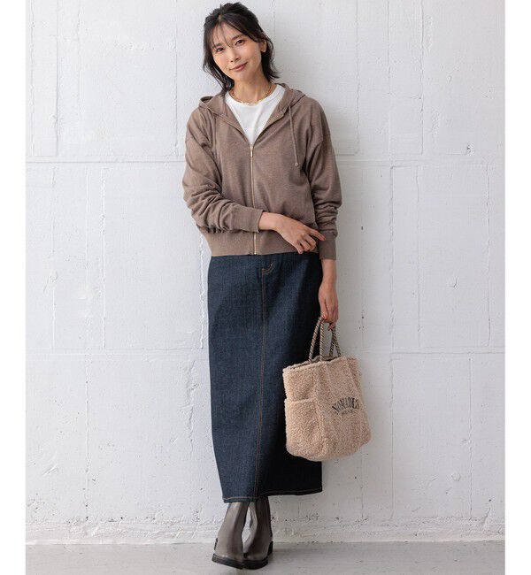 23区「【Oggi3月号掲載/新色追加/洗える】23区DENIM ストレッチ デニムスカート」|スカート|