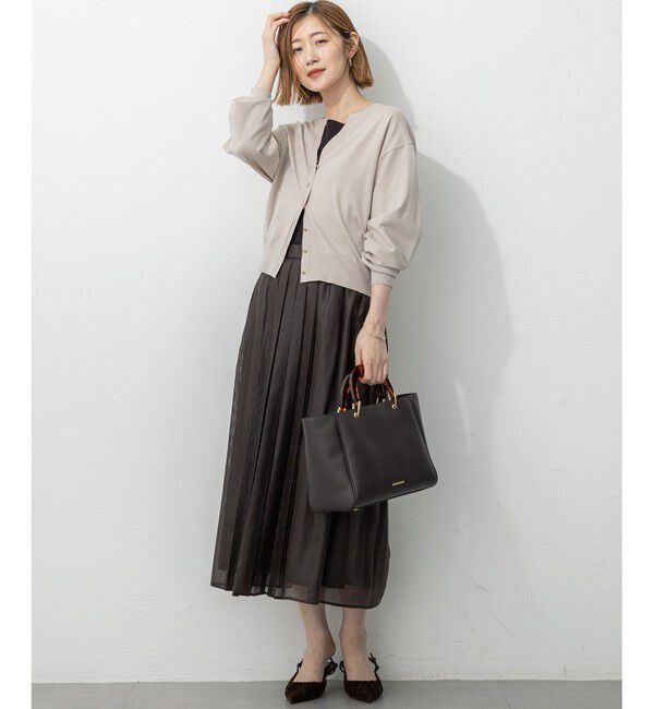 23区「アクリルハンドル バッグ」|ハンドバッグ|