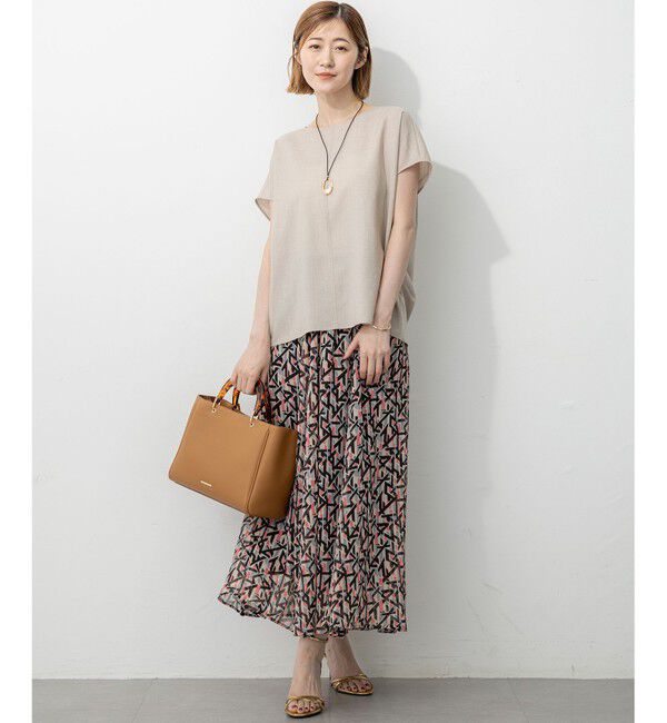 23区「アクリルハンドル バッグ」|ハンドバッグ|