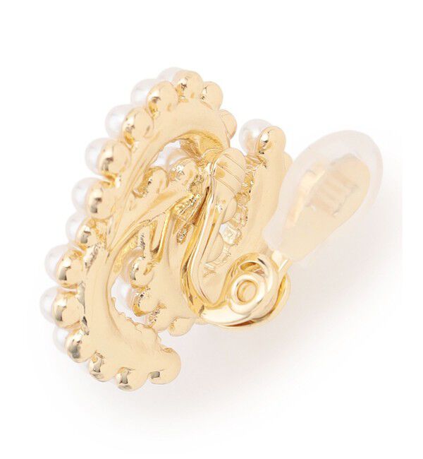 23区「パールビジュー イヤリング」|イヤリング|