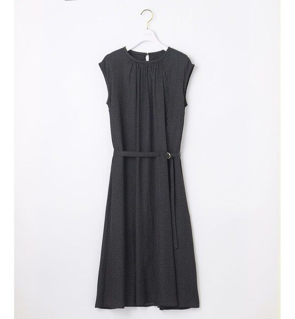 ANY SIS「【ベルト付き】ミニドット ノースリーブワンピース」|ワンピース|