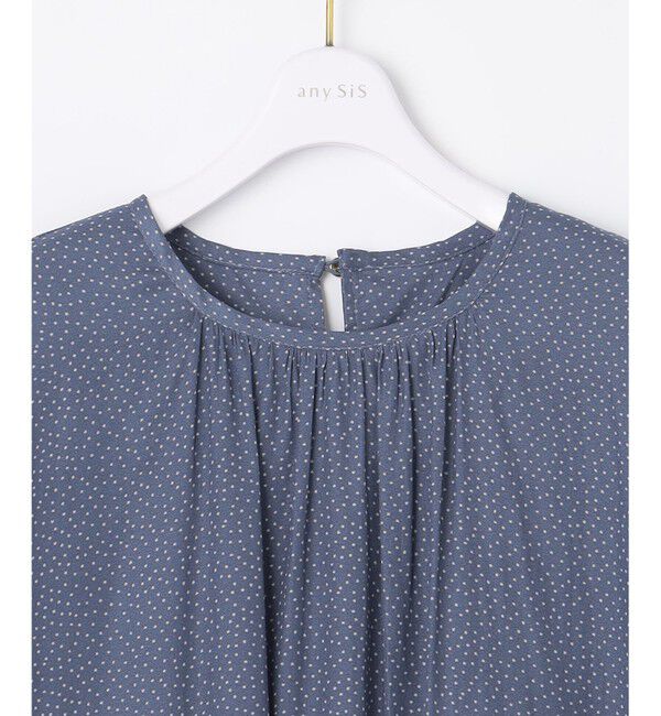 ANY SIS「【ベルト付き】ミニドット ノースリーブワンピース」|ワンピース|