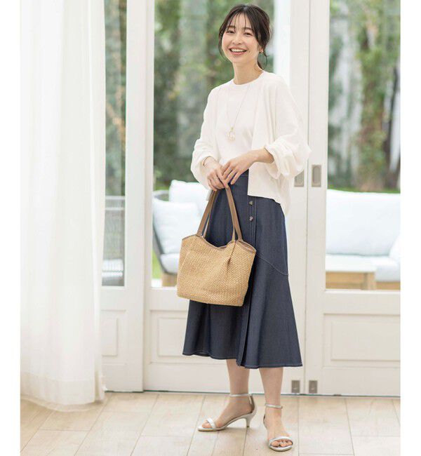 any SiS「【接触冷感・UVケア】ニットフーディー カーディガン」|カーディガン|