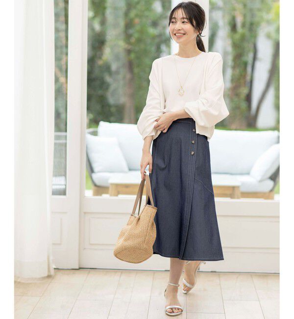 any SiS「【接触冷感・UVケア】ニットフーディー カーディガン」|カーディガン|