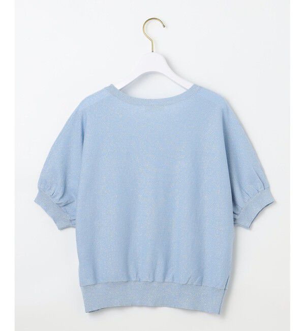 any SiS「【洗える】ドルマンスリーブラメ ニット」|ニット・セーター|