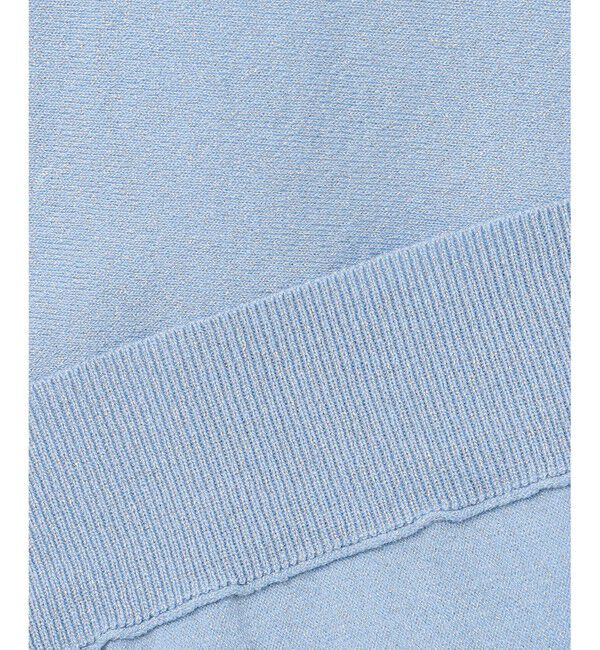 any SiS「【洗える】ドルマンスリーブラメ ニット」|ニット・セーター|